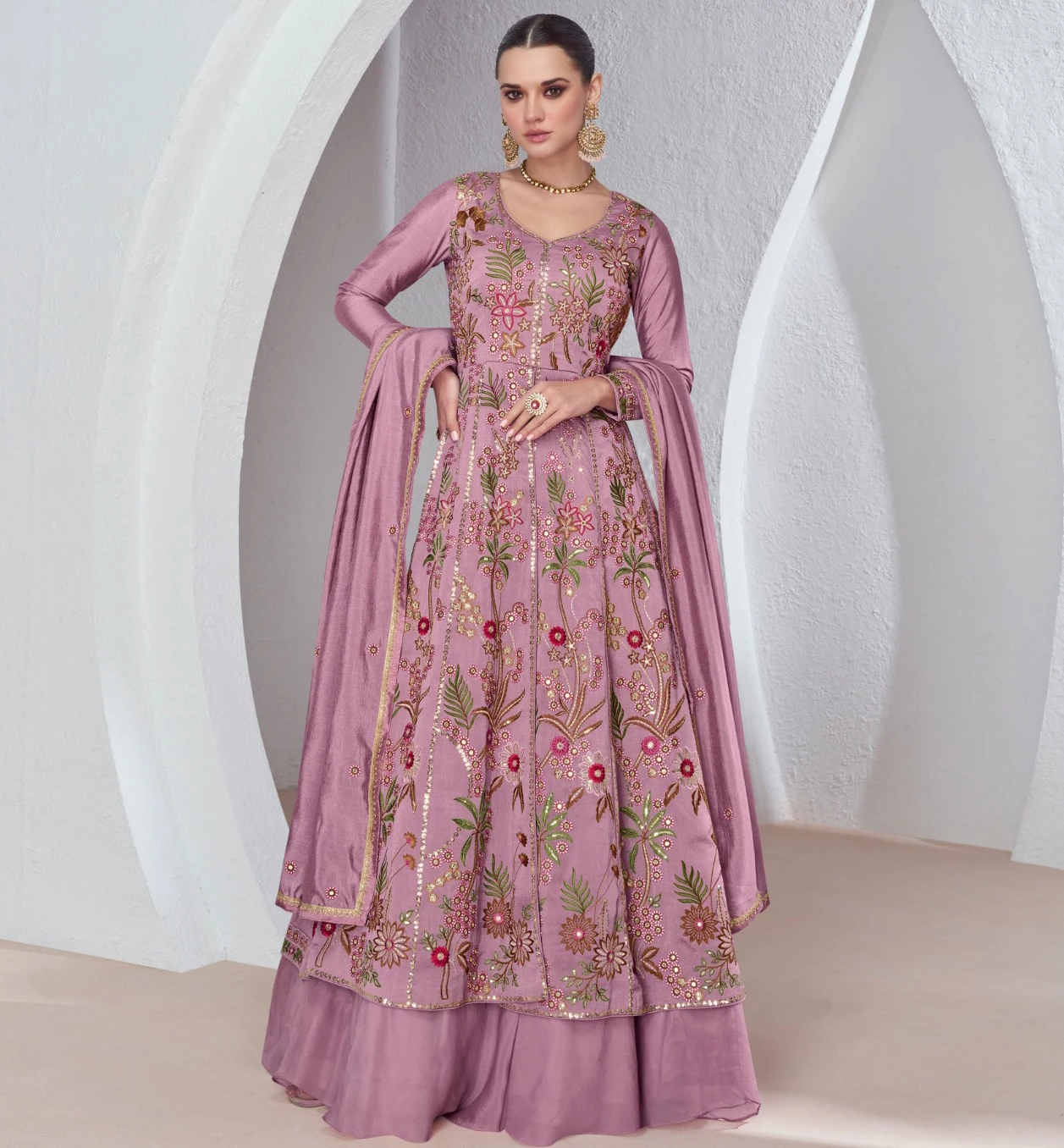 Aashirwad Sabina Designer Salwar Suit Wholesale Catalog.